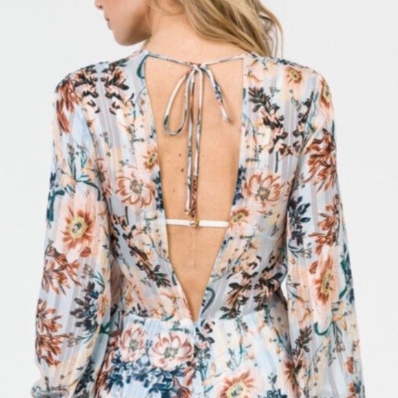 BECK & BRIDE Mystical Garden Playsuit - Picture 5 of 8